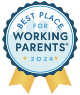 Best Place for Working Parents Ribbon